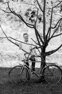 Kurt Gäble fährt gerne Fahrrad im Unterallgäu